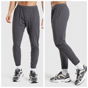 Gymshark STUDIO JOGGERS Onyx Grey Men's Size Extra Large Pants